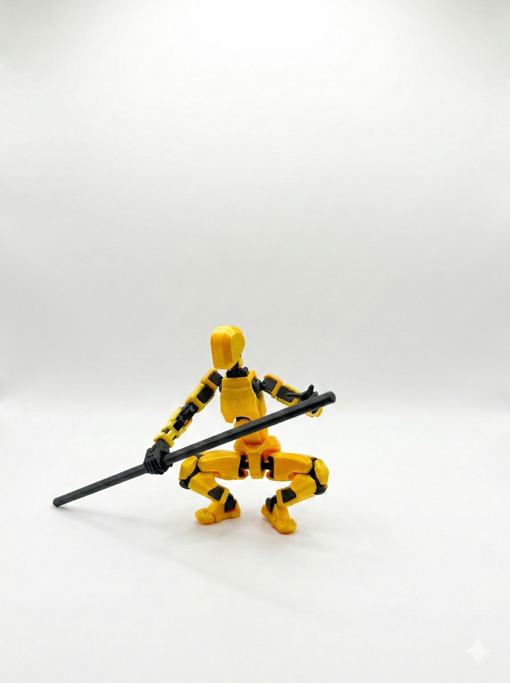 Articulated 3D Printed Dummy 13 Figure | Posable Model Toy