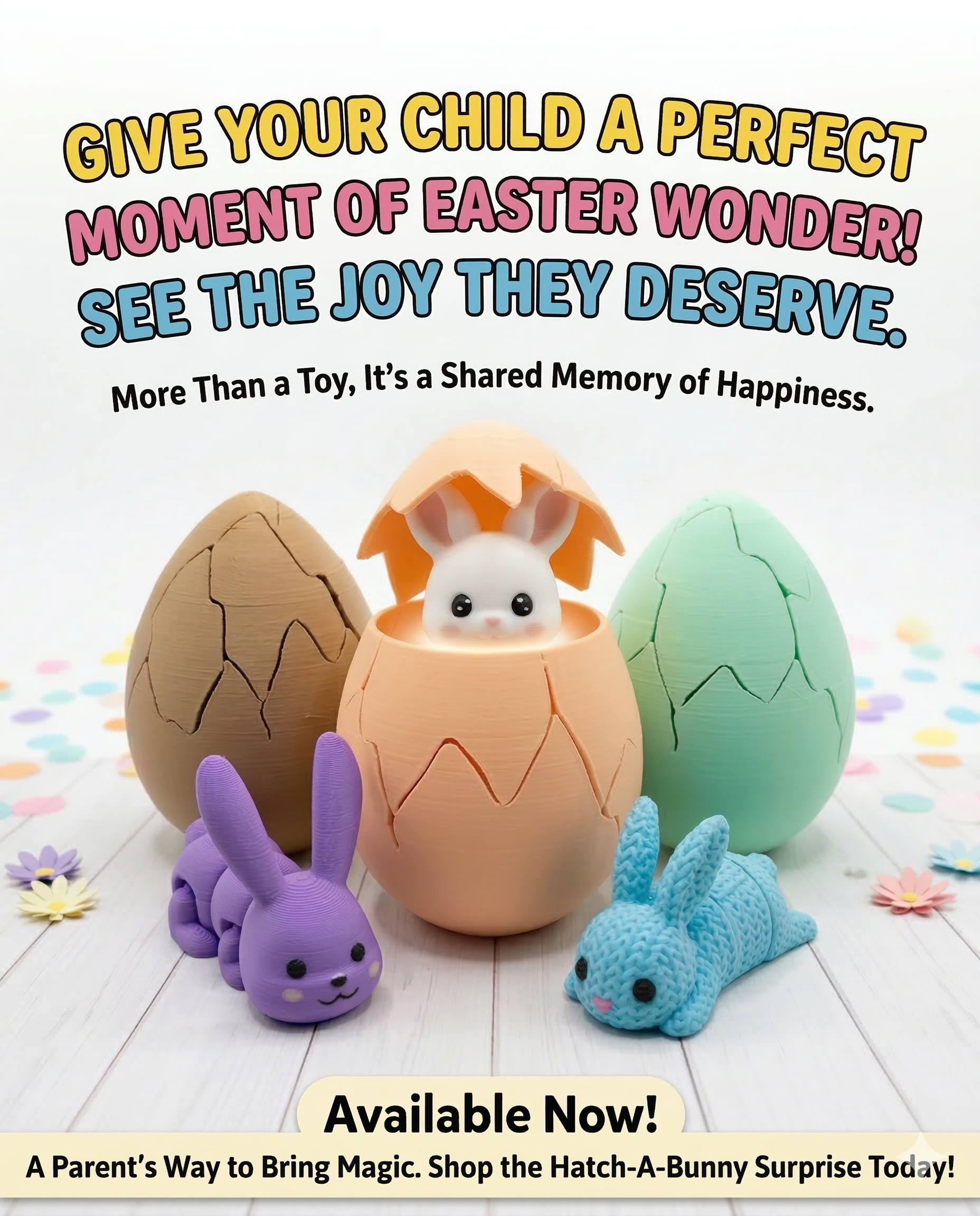 Hatch-A-Bunny Surprise Egg